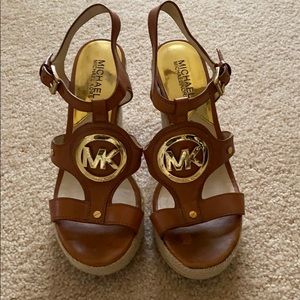 Barely worn MK Wedges